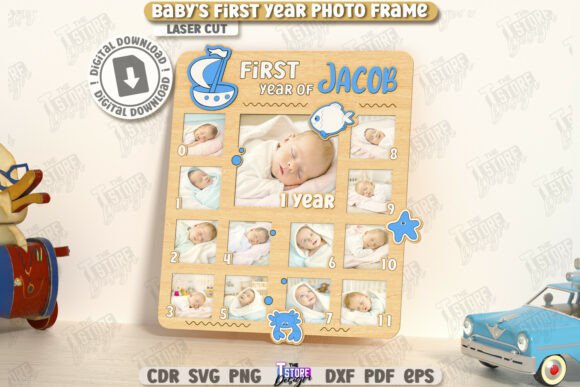 Crafting Memories: The Ultimate Guide to Baby's First Year Photo Frame Laser Cut Designs