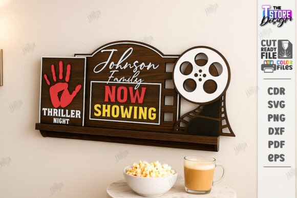 Crafting the Ultimate Home Cinema Sign with Laser Cut Precision