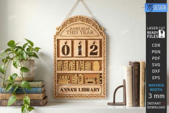 Elevate Your Library with 3D Layered Retro Trackers