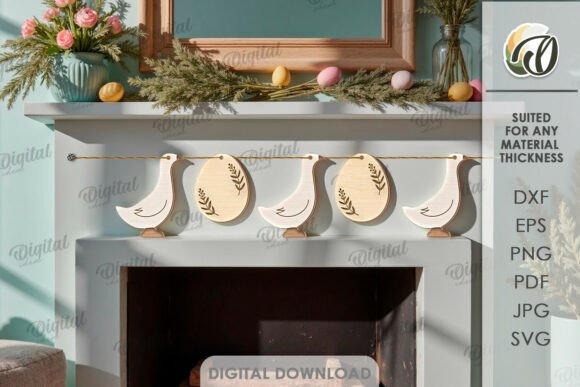 Evaluating the Easter Banner Laser Cut Digital File for DIY Projects