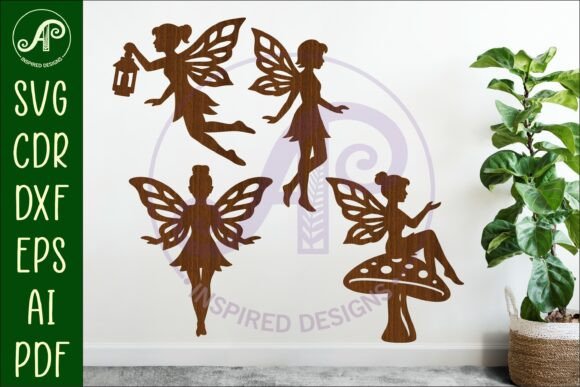 Unlocking Whimsy: A Deep Dive into Fairies Silhouettes Laser Cut Outs 3
